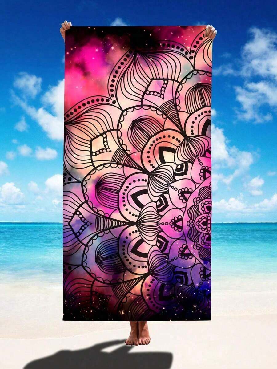Beach Towel Large - Super Absorbent Quick-Drying 250gsm Starry Sky