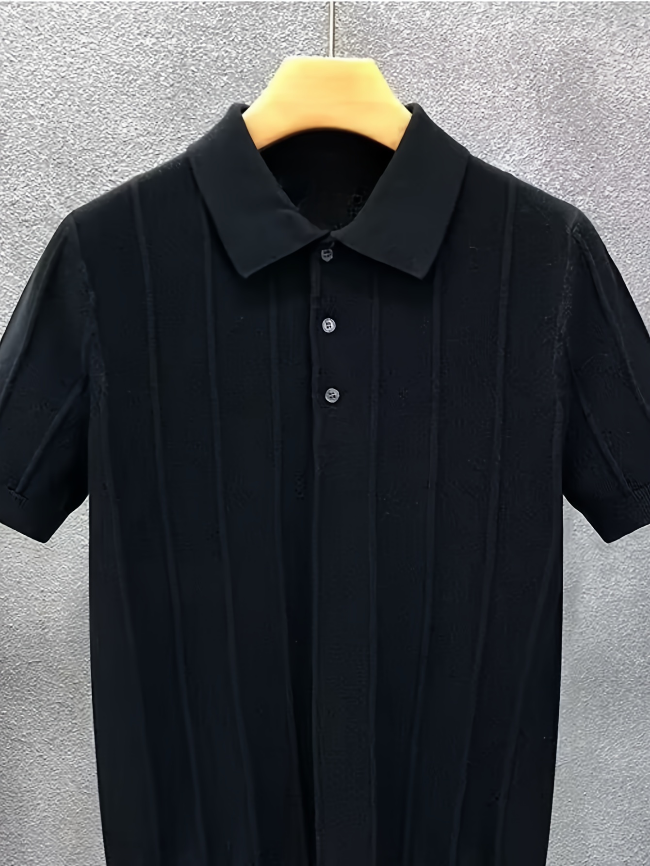 High-End Luxury Vertical Strip - Polo Shirt Pique 评论和价格