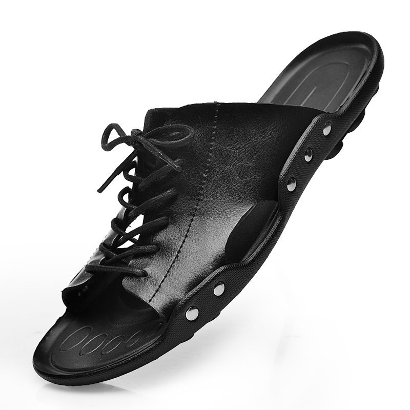 Summer Tide Mens Slippers Brit - Flip Flop Leather Men 评论和价格