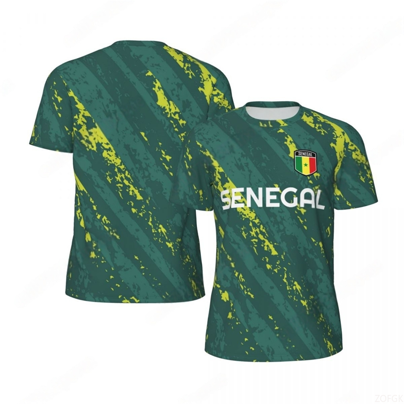 Fashion Senegal Flag Graphic F - Tee Graphic Print 评论和价格