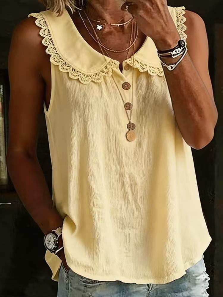 New 2026 Women's Summer Sleeve - Shirt Camp Collar 评论和价格