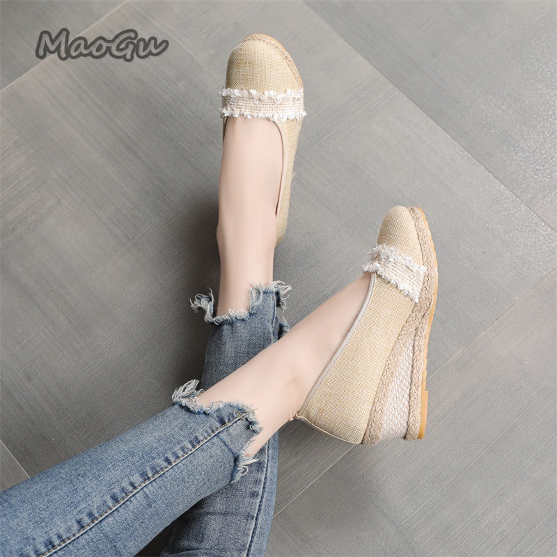 Women's Espadrille Wedges Shoe - Espadrille Slip On 评论和价格