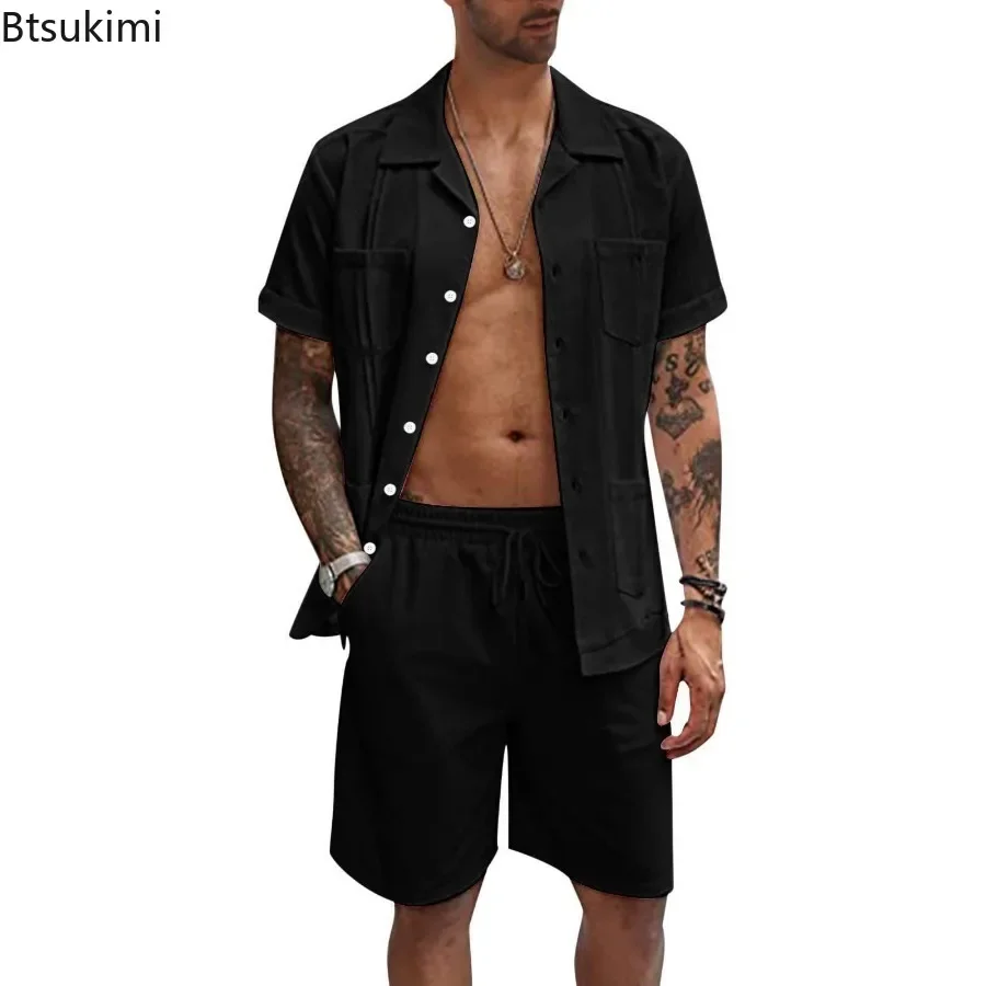 New Men's Summer Casual Sport  - Short Linen Drawstring 评论和价格