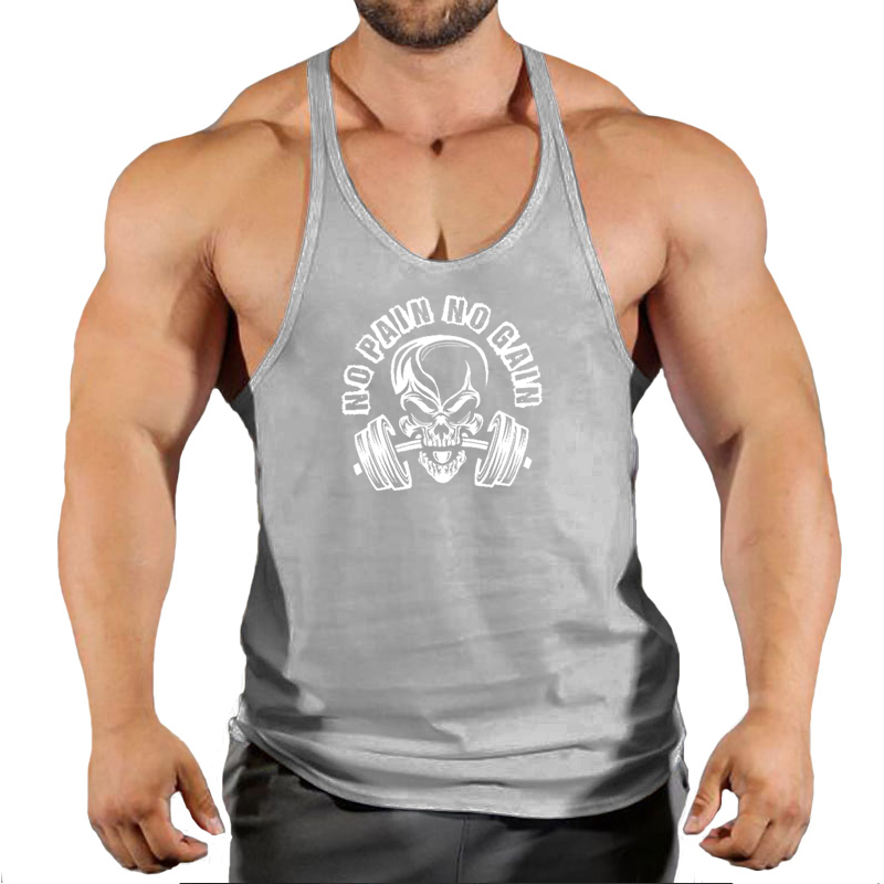 New Hot Sale Mens Printed Tank - Tank Top Muscle 评论和价格