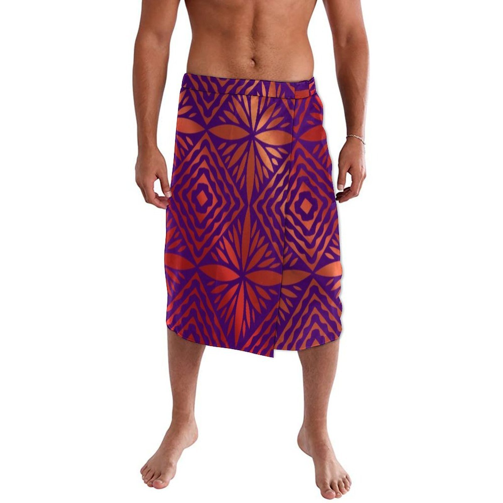New Polynesian Samoa Fiji Beac - Sarong Men Wrap 评论和价格