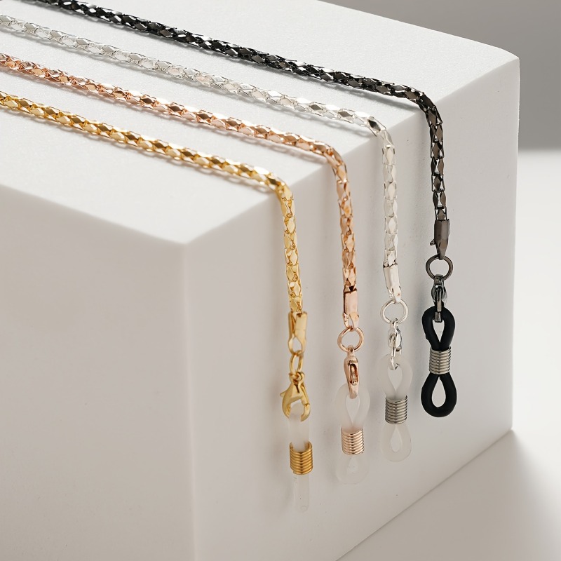 Fashion Non-slip Glasses Chain - Sunglass Retainer Cord 评论和价格