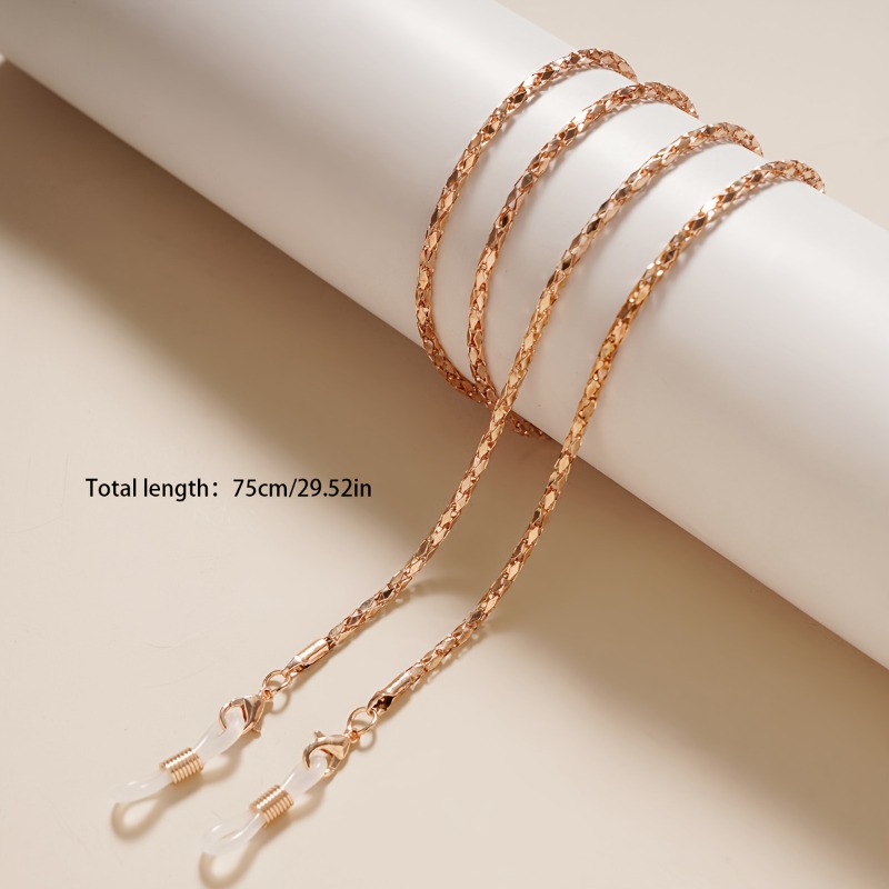 Fashion Non-slip Glasses Chain - Sunglass Retainer Cord 评论和价格