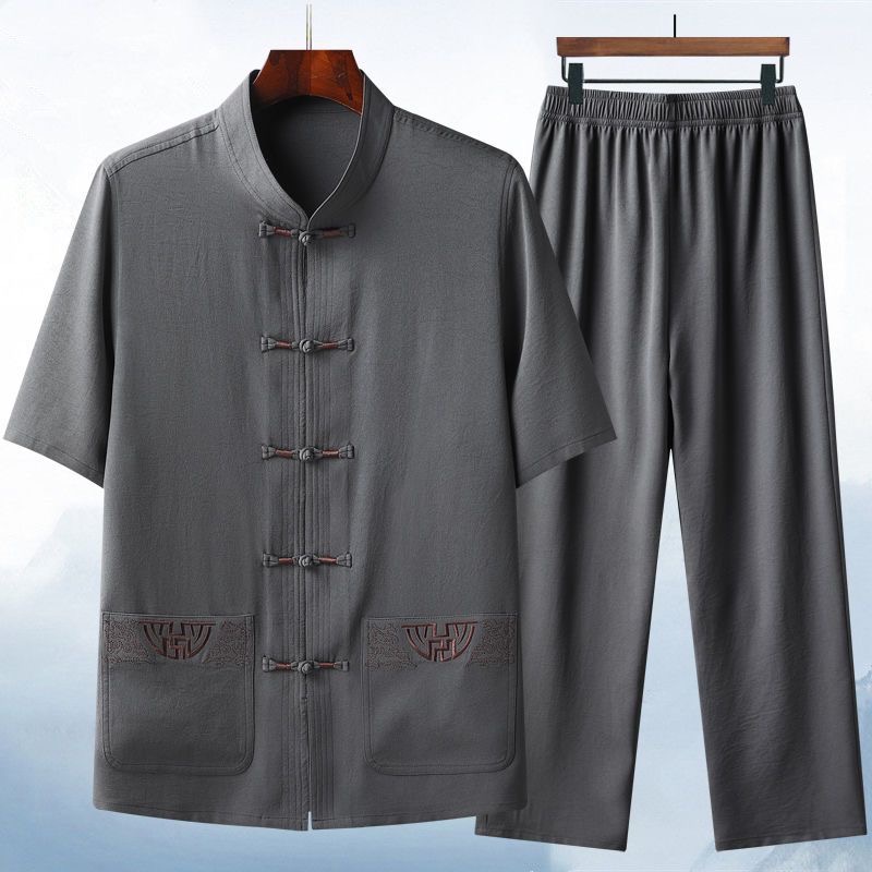 2024 Summer New Fashion Solid  - Short Linen Drawstring 评论和价格