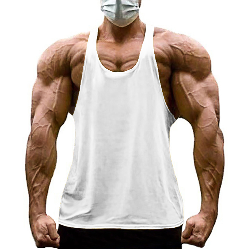 Plain Summer Cotton Breathable - Tank Top Muscle 评论和价格