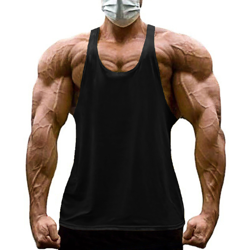 Plain Summer Cotton Breathable - Tank Top Muscle 评论和价格