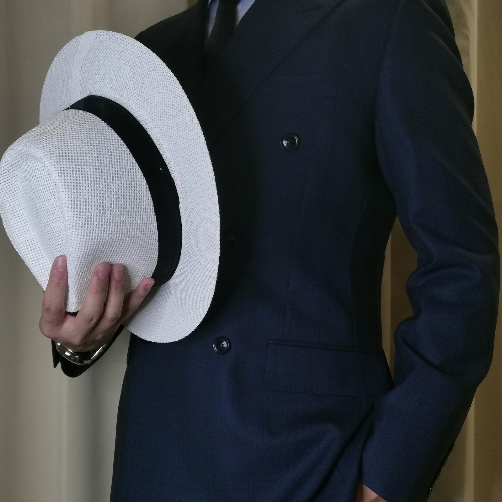 Men Summer Panama Straw Hat Na - Bucket Hat Straw 评论和价格