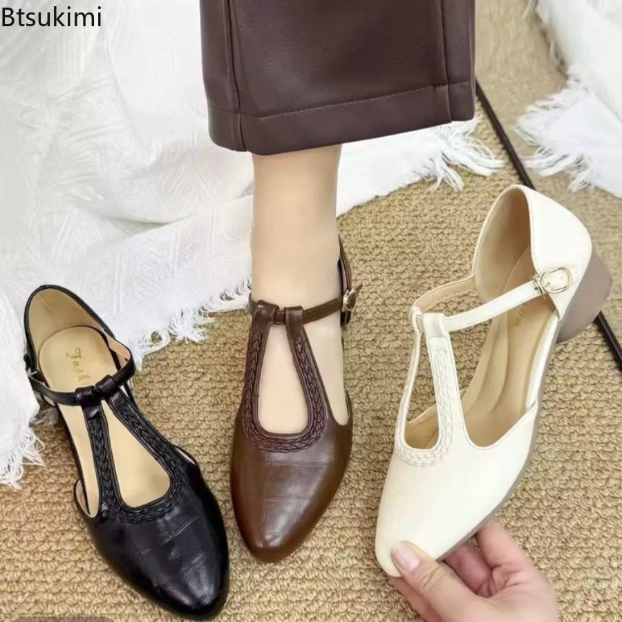 New Summer Women's Retro Hollo - Casual Sandal Leather 评论和价格