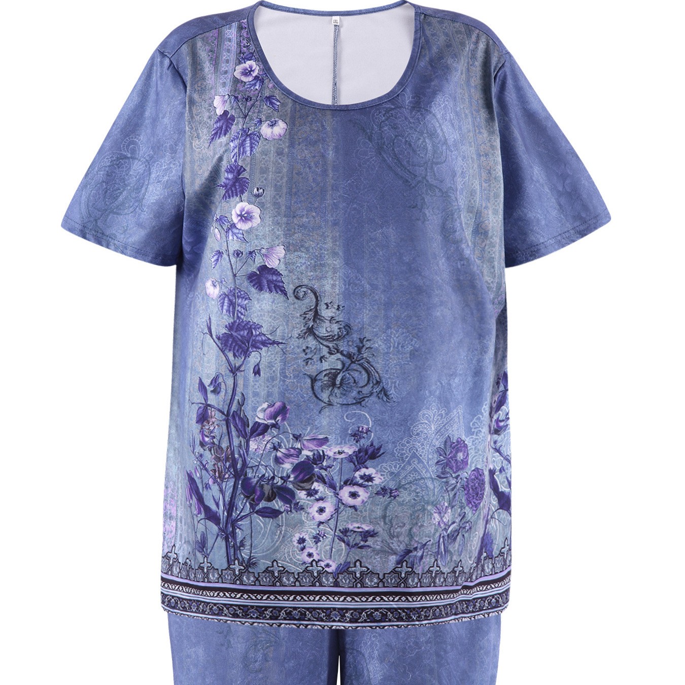 Women's Spring Summer Retro 3D - Tee Graphic Print 评论和价格