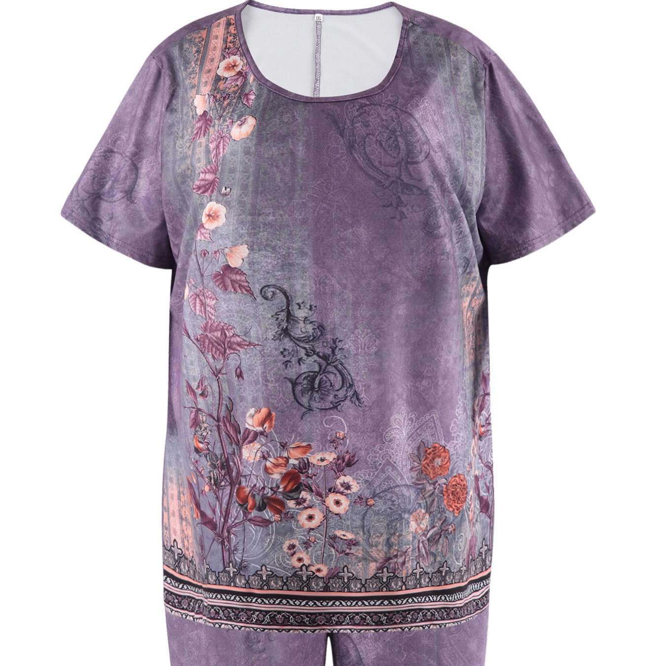 Women's Spring Summer Retro 3D - Tee Graphic Print 评论和价格