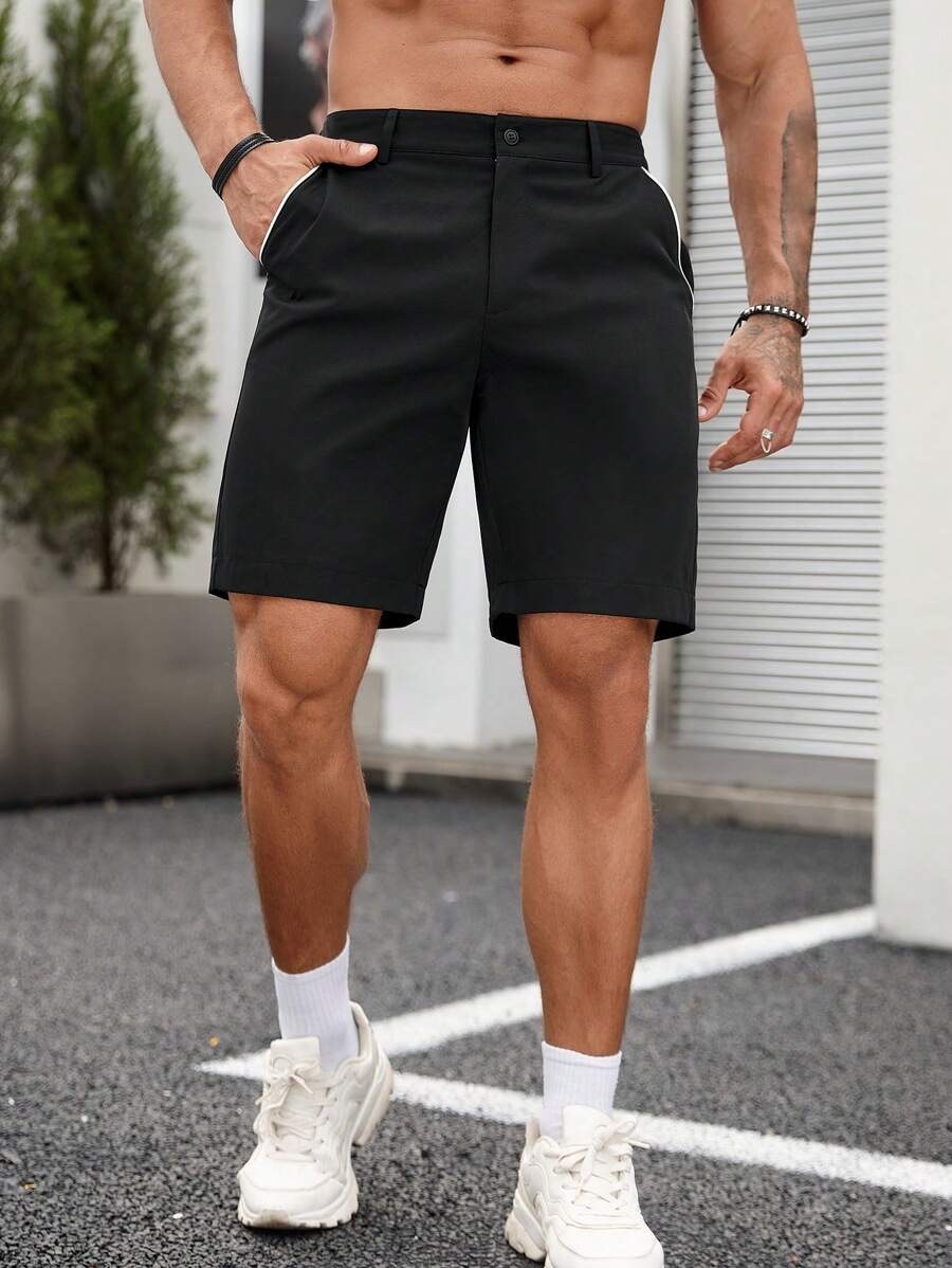 Men's Business Casual Chino Sh - Shorts Chino Slim 评论和价格