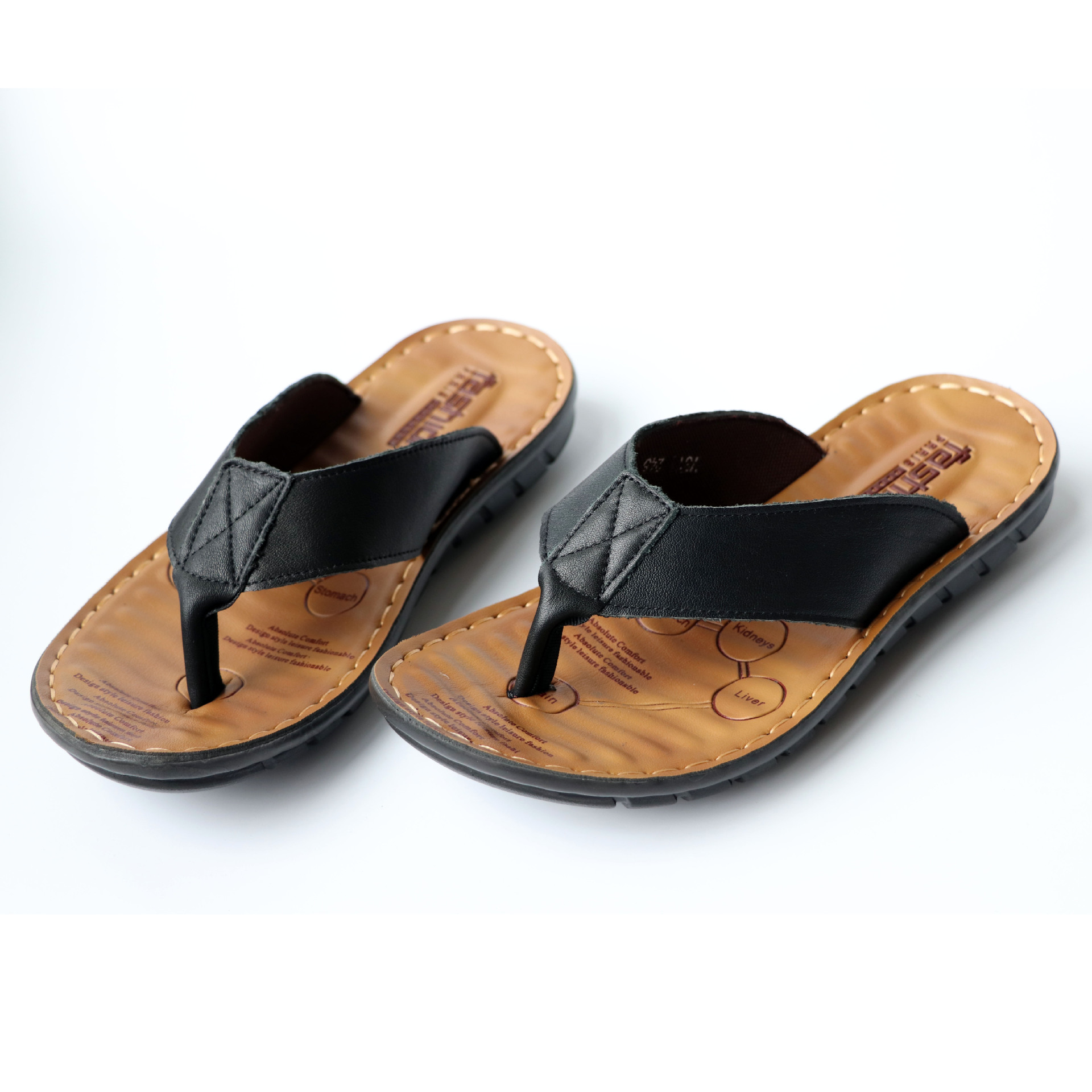 2026 Shoes Leather Men's Flip  - Flip Flop Leather Men 评论和价格