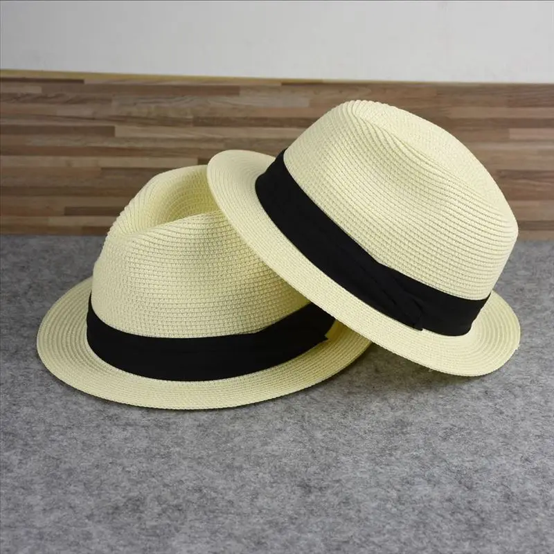 New Big Size Narrow Brim 4cm S - Bucket Hat Straw 评论和价格