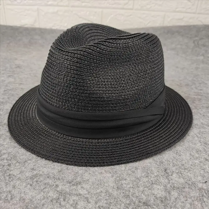 New Big Size Narrow Brim 4cm S - Bucket Hat Straw 评论和价格