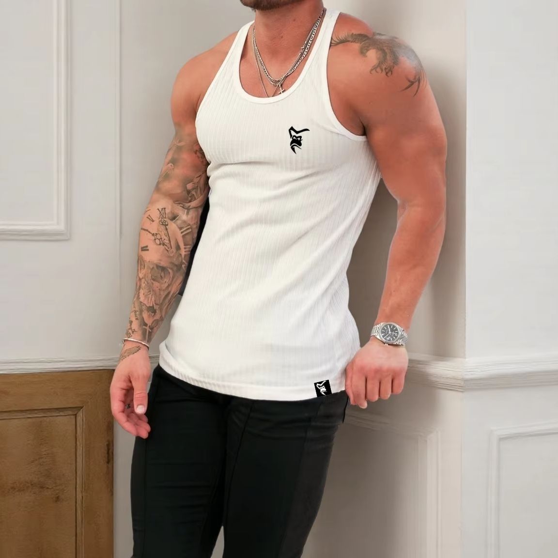 NEW Men's Quick Dry Running Ta - Tank Top Muscle 评论和价格