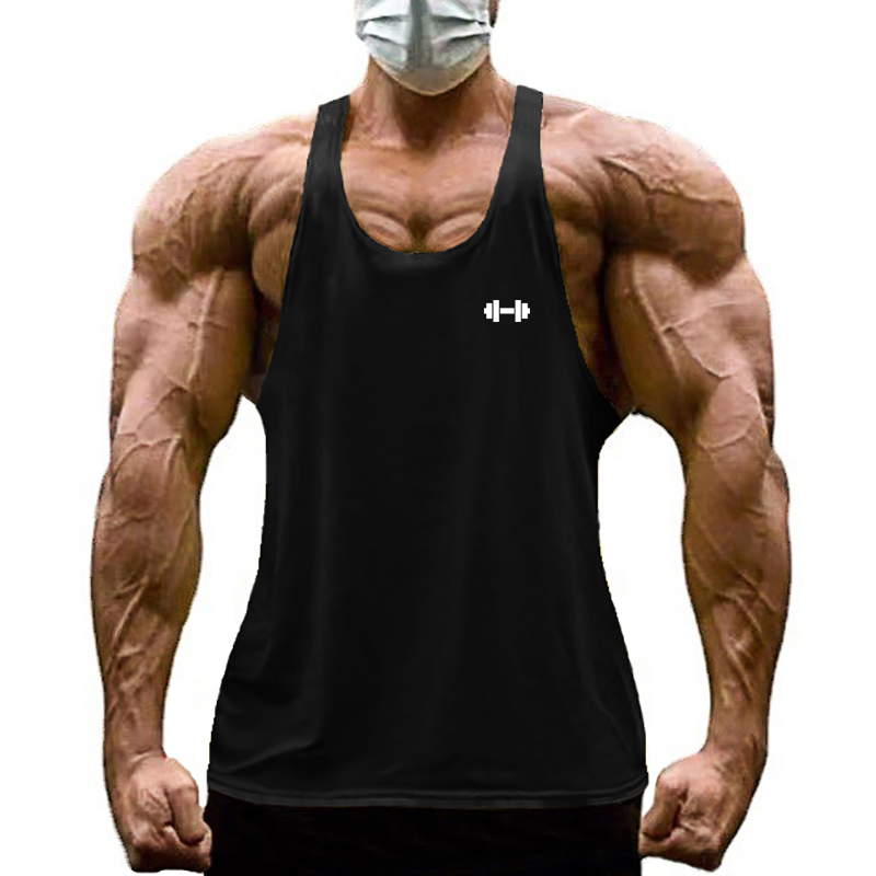 Summer Men Cotton Fitness Slee - Tank Top Muscle 评论和价格