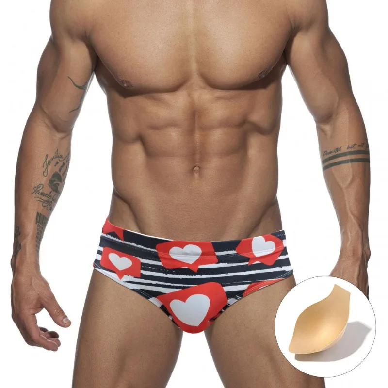Men Swimming Trunks Push Pad S - Trunks Board Surf 评论和价格