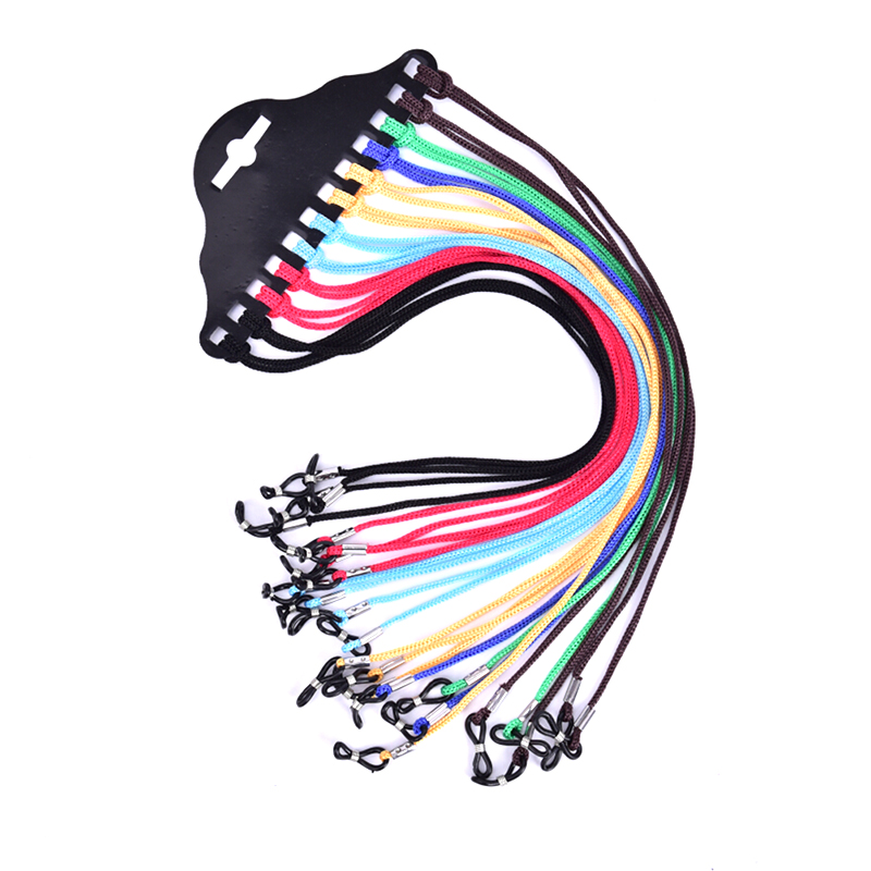 12Pcs/Set Multicolor Sunglasse - Sunglass Retainer Cord 评论和价格