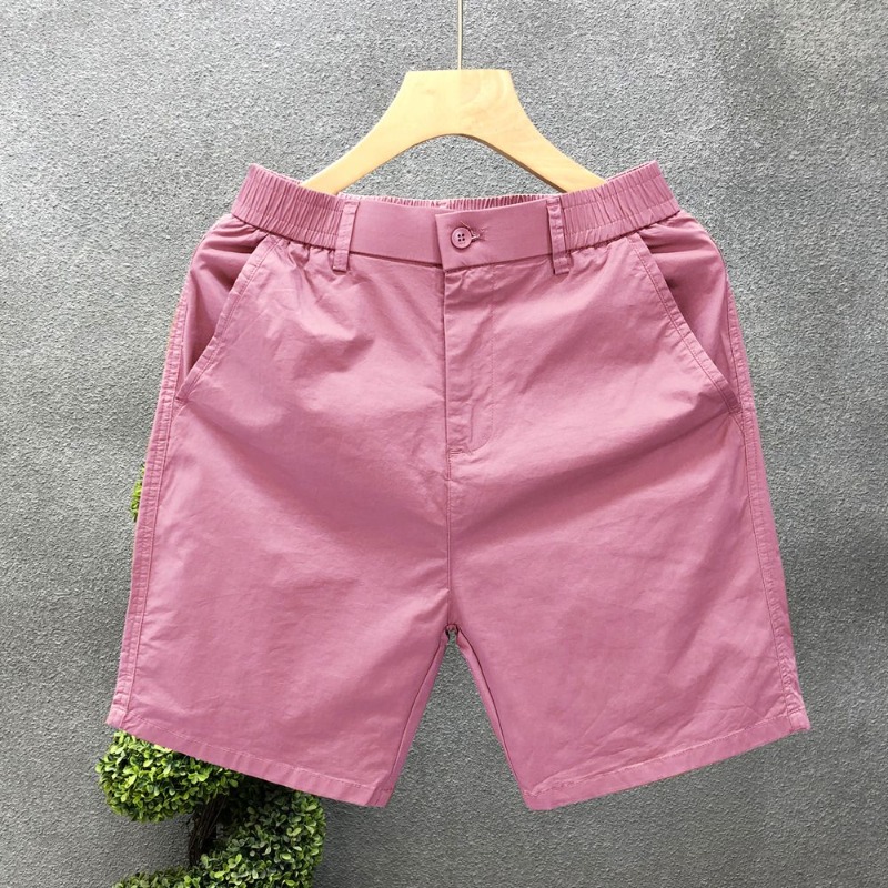 Men's Summer Slim Fit Dress Sh - Shorts Chino Slim 评论和价格