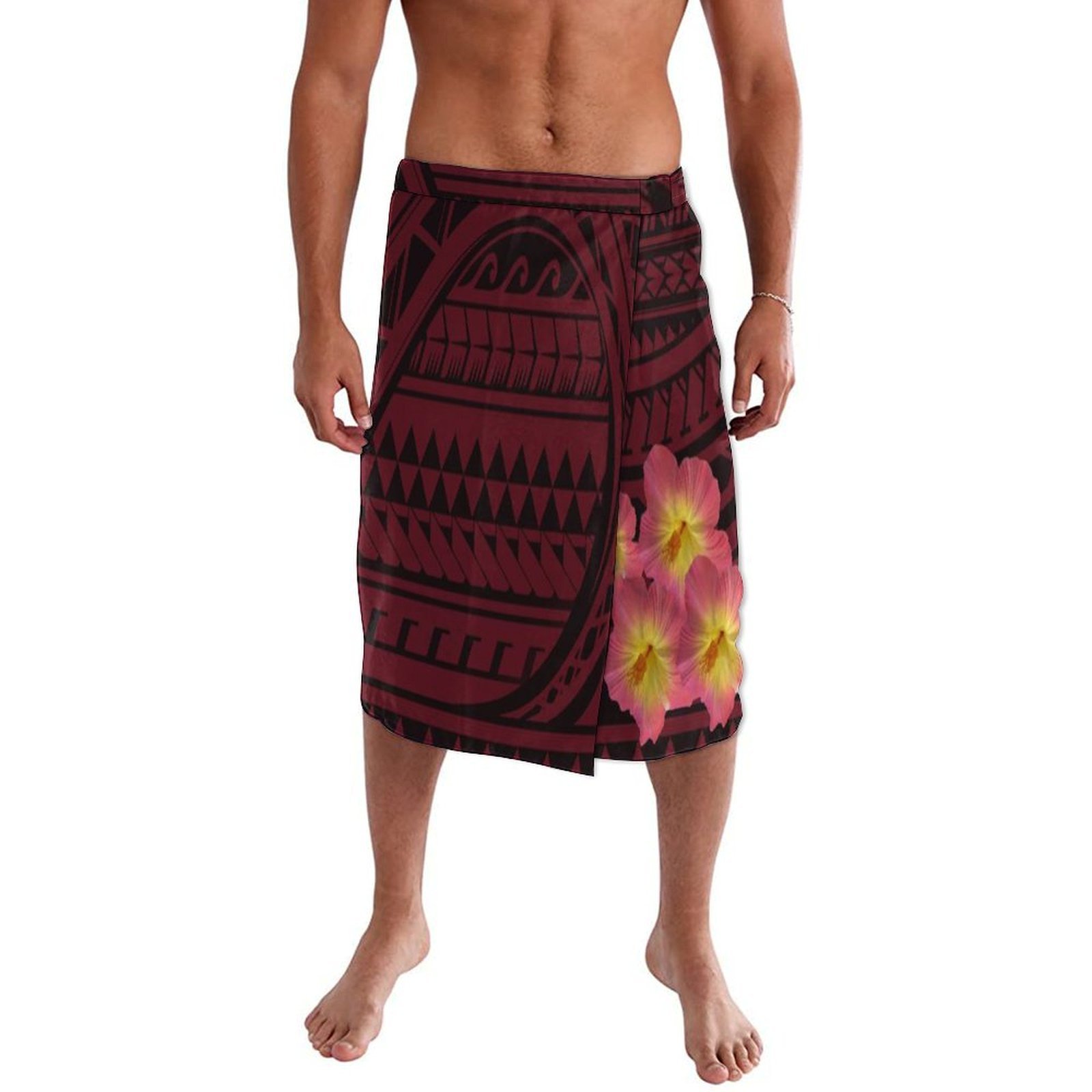 Polynesian Samoa Fiji Beach Wr - Sarong Men Wrap 评论和价格