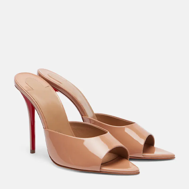 Shoes for Women New Pointed Op - Casual Sandal Leather 评论和价格