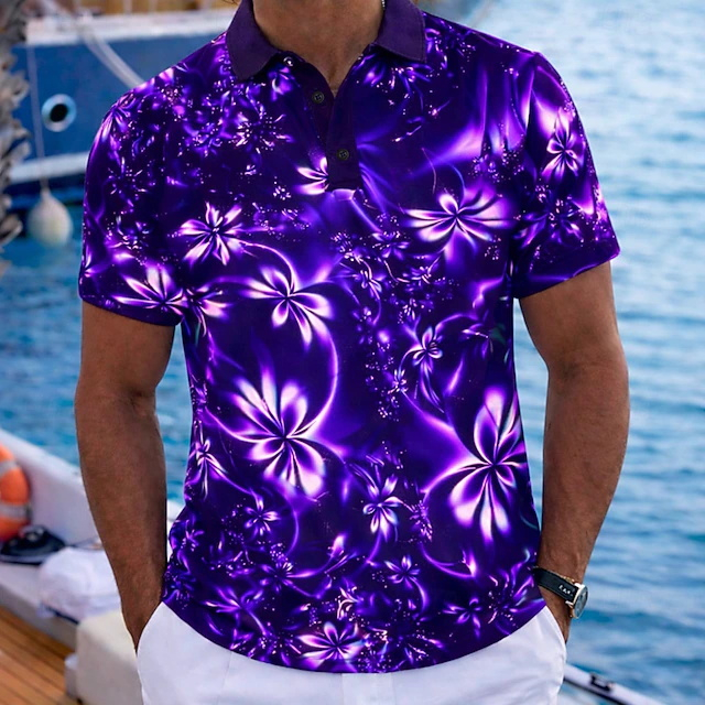 2026 Summer Resort‑Style Green - Resort Shirt Floral 评论和价格