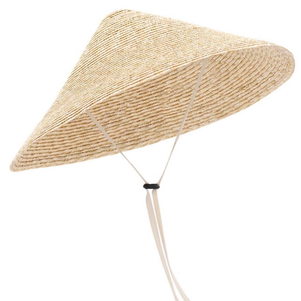 New Large Wide Brim Straw Hat  - Bucket Hat Straw 评论和价格