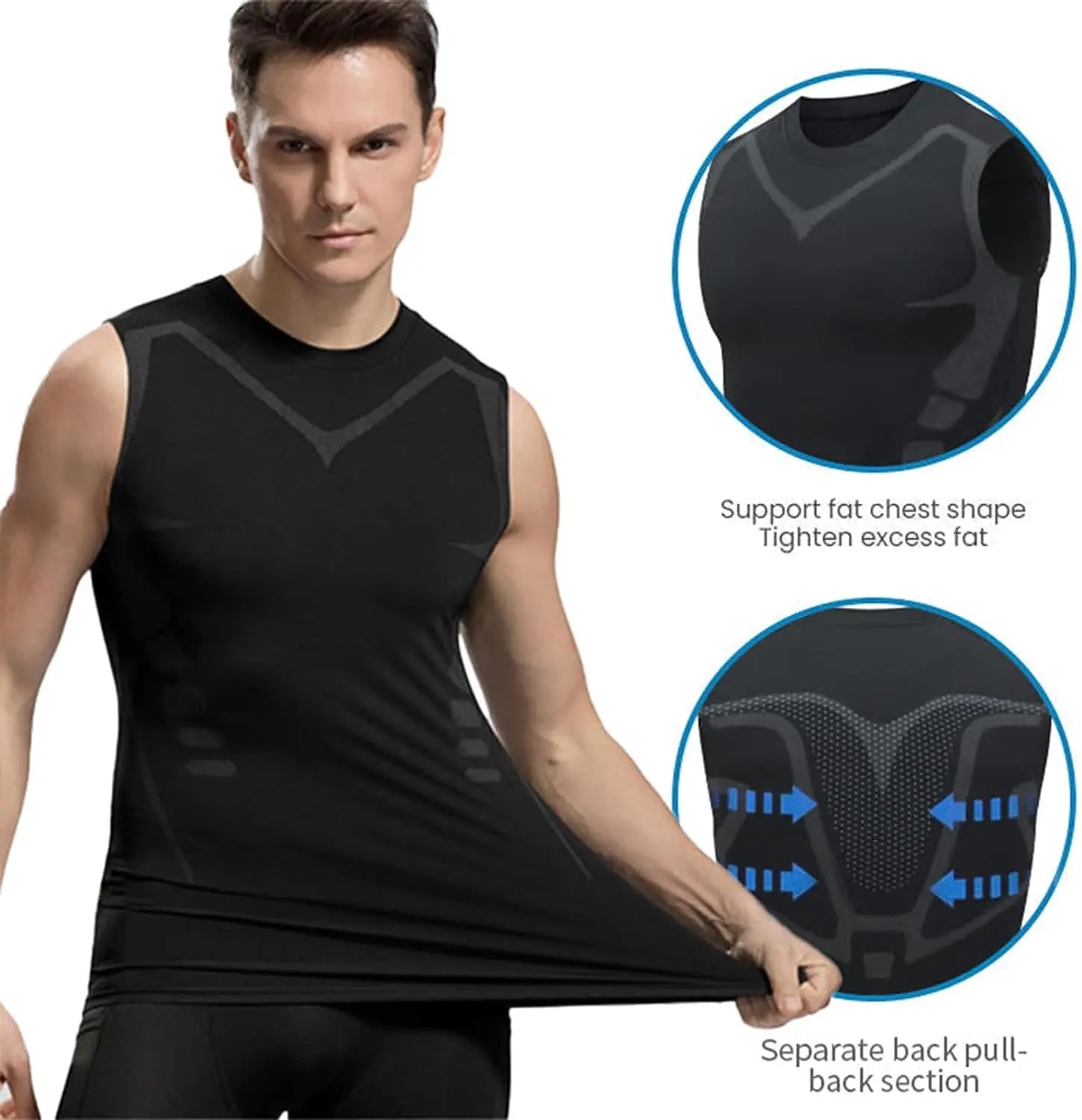 Compression Tank Top Men Gym S - Tank Top Muscle 评论和价格