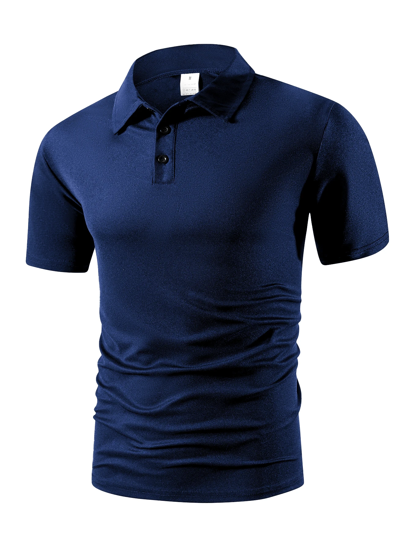 Summer Men's Short Sleeve Polo - Polo Shirt Pique 评论和价格
