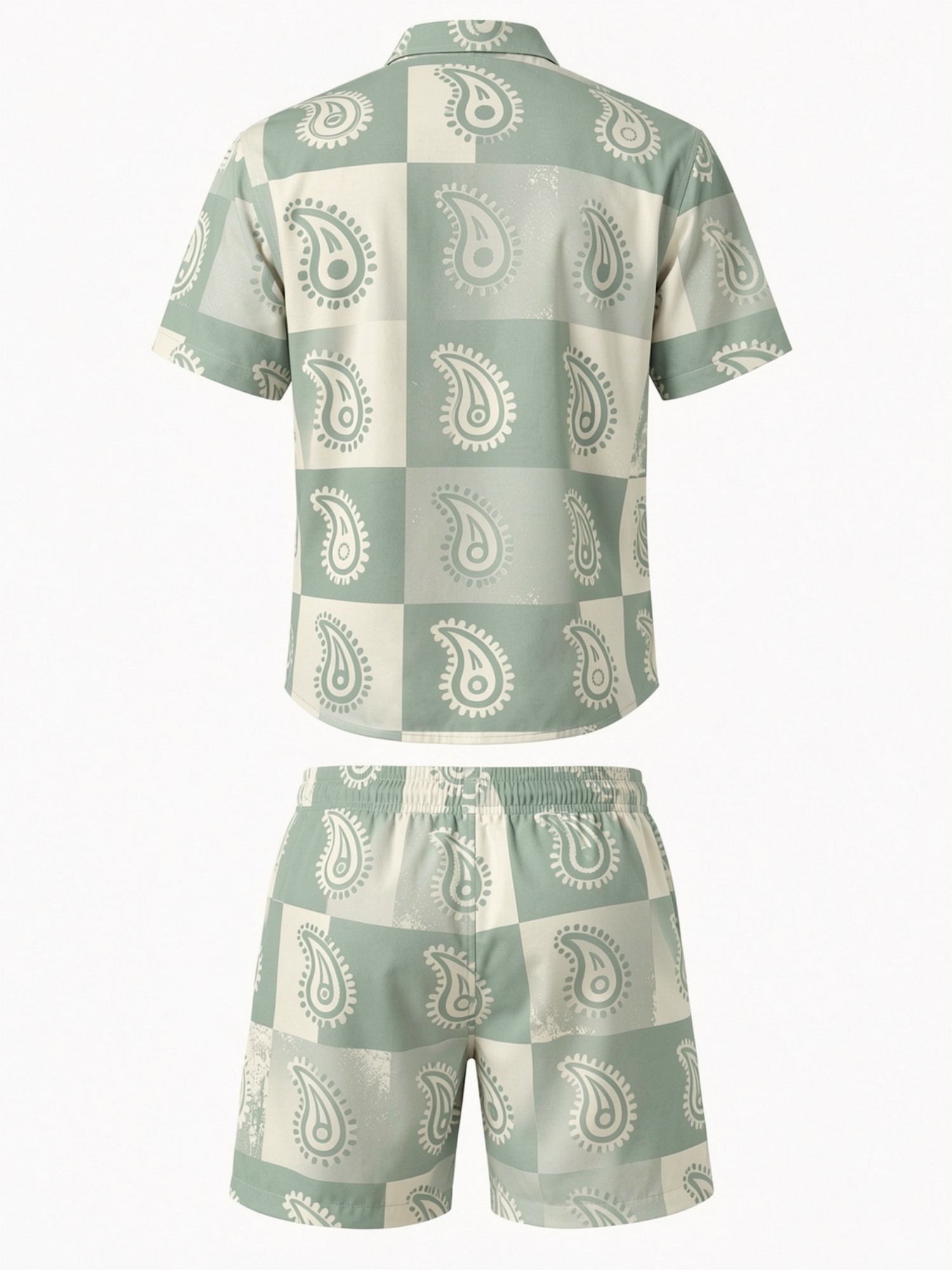 Mens Floral Short Sleeve Shirt - Resort Shirt Floral 评论和价格