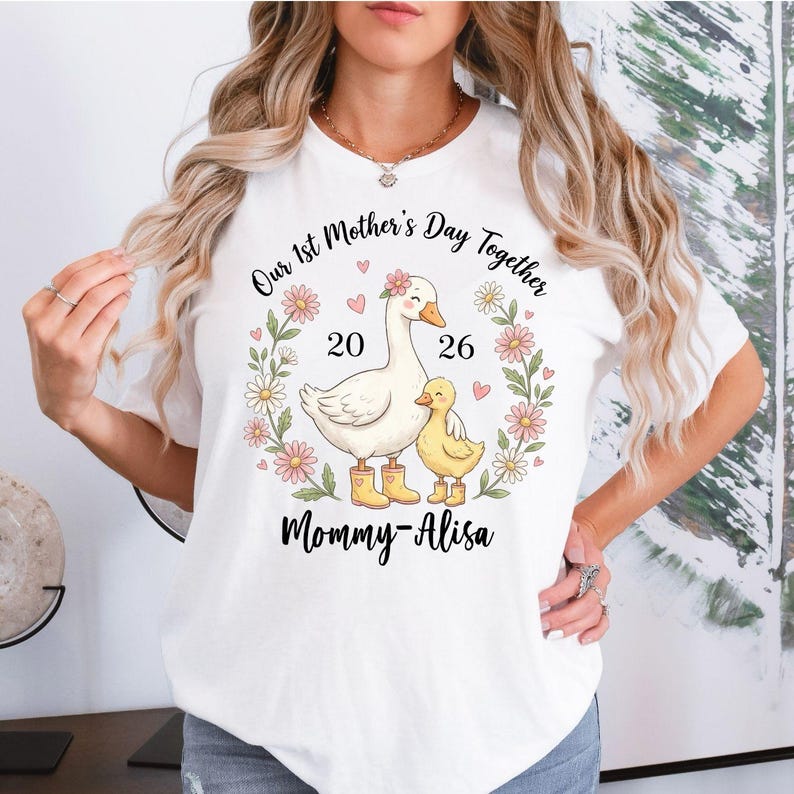 Mommy  Matching Graphic T Shir - Tee Graphic Print 评论和价格