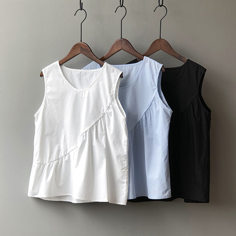 loose casual women cotton line - Shirt Camp Collar 评论和价格